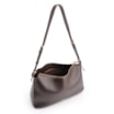 Bolsa Hobo Couro Marrom Escuro - imagem 4