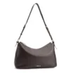  Bolsa Hobo Couro Marrom Escuro - imagem 2
