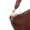 Bolsa Hobo Couro Mogno - imagem 5