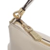 Bolsa Hobo Couro Off White - imagem 7