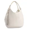 Bolsa Hobo Couro Off White - imagem 3