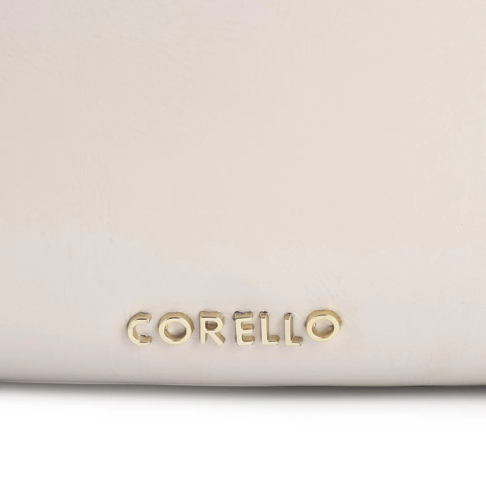 Bolsa Hobo Couro Off White - imagem 7
