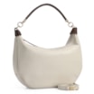 Bolsa Hobo Couro Off White /Marrom - imagem 3