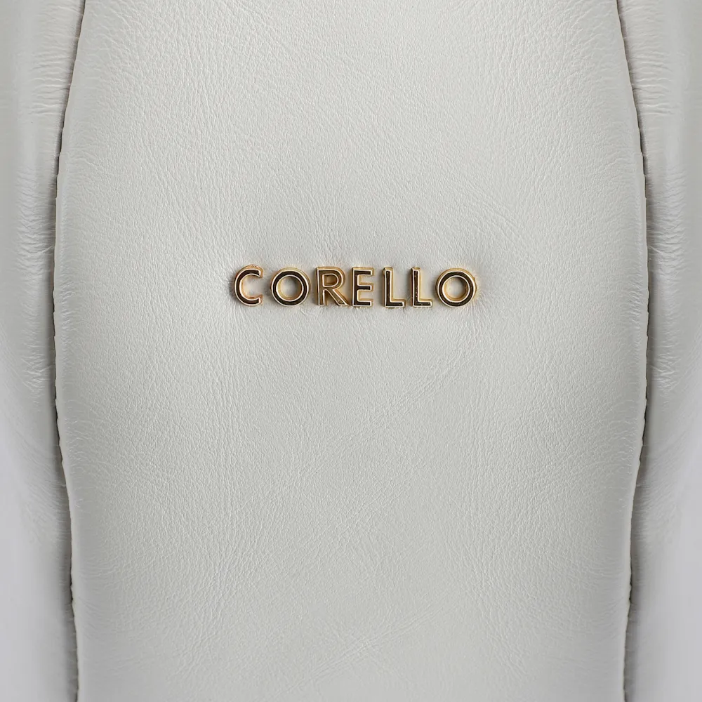 Bolsa Hobo Couro Off White /Marrom - imagem 7