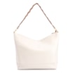 Bolsa Hobo Couro Off White/Marrom - imagem 3