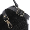 Bolsa Hobo Couro Preto - imagem 5