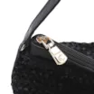 Bolsa Hobo Couro Preto - imagem 6
