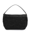 Bolsa Hobo Couro Preto - imagem 3