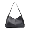 Bolsa Hobo Couro Preto - imagem 4