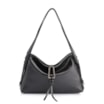 Bolsa Hobo Couro Preto - imagem 1