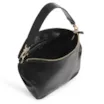 Bolsa Hobo Couro Preto - imagem 4