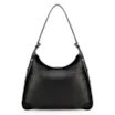 Bolsa Hobo Couro Preto - imagem 1