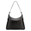 Bolsa Hobo Couro Preto - imagem 3