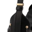 Bolsa Hobo Couro Preto - imagem 5