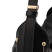 Bolsa Hobo Couro Preto - imagem 5