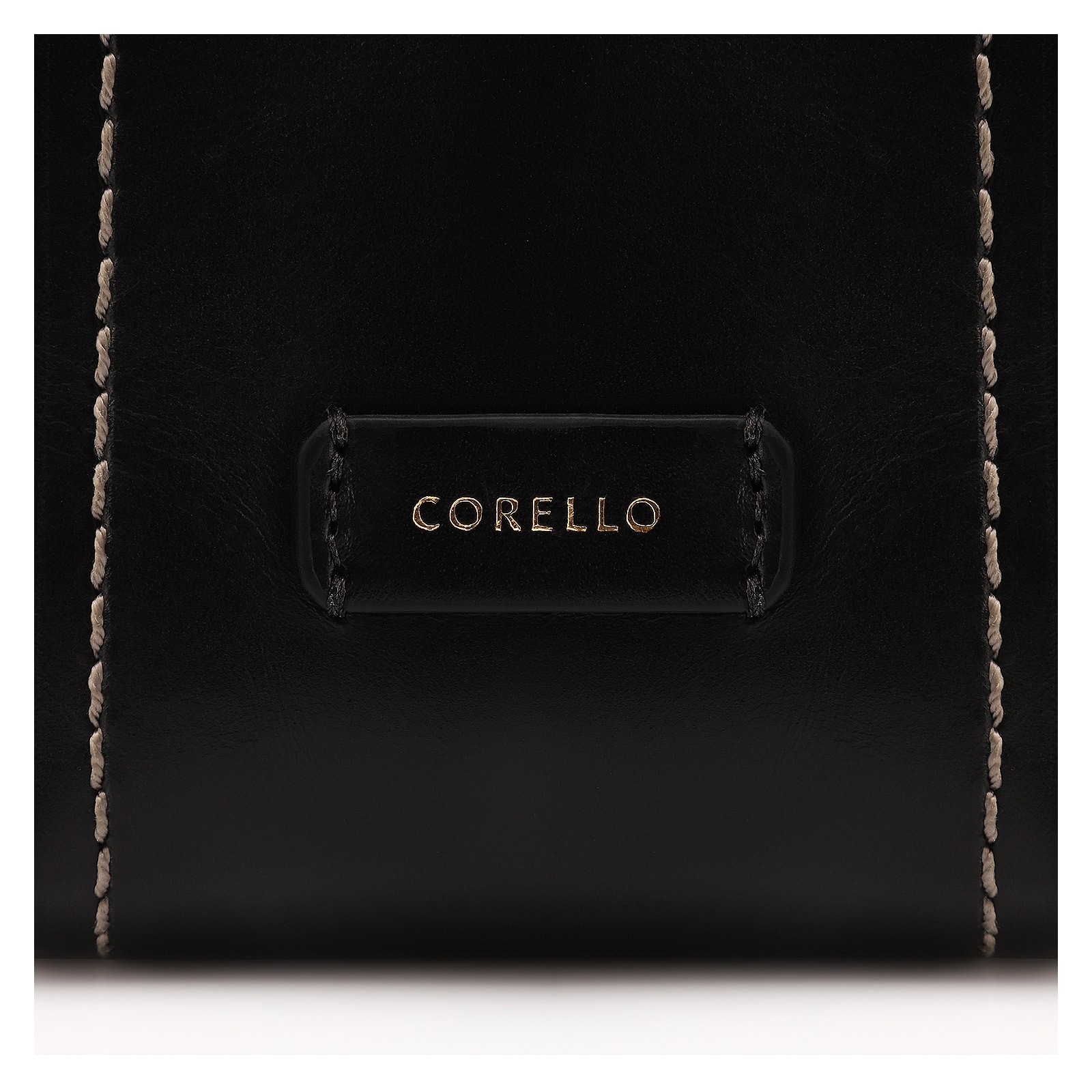 Bolsa Hobo Couro Preto