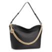 Bolsa Hobo Couro Preto - imagem 2