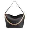 Bolsa Hobo Couro Preto - imagem 1