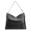 Bolsa Hobo Couro Preto - imagem 4