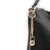 Bolsa Hobo Couro Preto - imagem 8