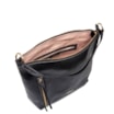 Bolsa Hobo Couro Preto - imagem 4