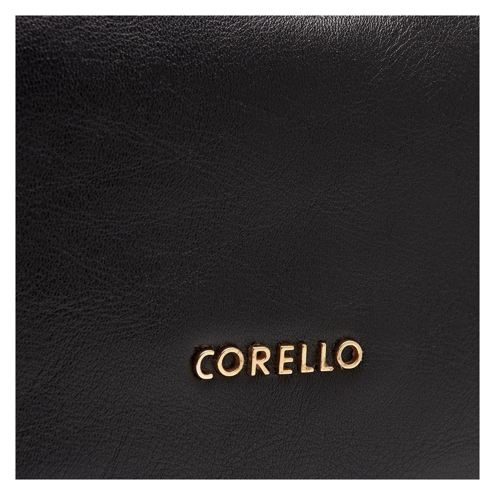 Bolsa Hobo Couro Preto