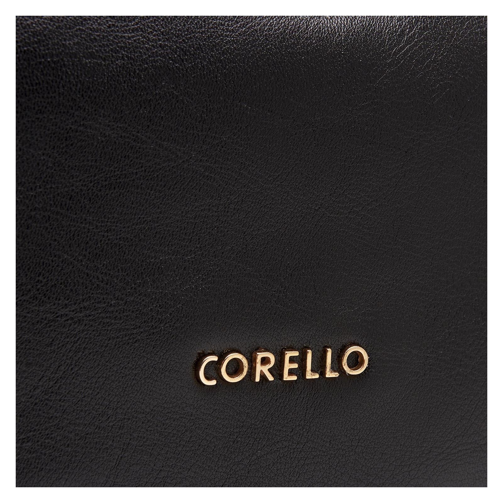 Bolsa Hobo Couro Preto