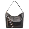 Bolsa Hobo Couro Preto - imagem 1