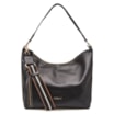 Bolsa Hobo Couro Preto - imagem 1
