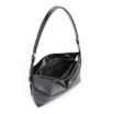Bolsa Hobo Couro Preto - imagem 4