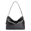Bolsa Hobo Couro Preto - imagem 1