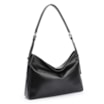 Bolsa Hobo Couro Preto - imagem 2