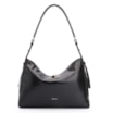 Bolsa Hobo Couro Preto - imagem 3