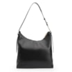 Bolsa Hobo Couro Preto - imagem 3