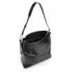 Bolsa Hobo Couro Preto - imagem 4