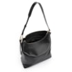 Bolsa Hobo Couro Preto - imagem 4