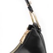 Bolsa Hobo Couro Preto - imagem 5