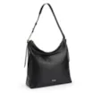 Bolsa Hobo Couro Preto - imagem 2