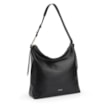 Bolsa Hobo Couro Preto - imagem 2