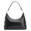 Bolsa Hobo Couro Preto - imagem 4