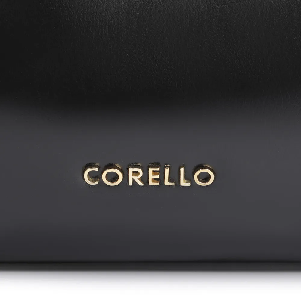 Bolsa Hobo Couro Preto - imagem 7