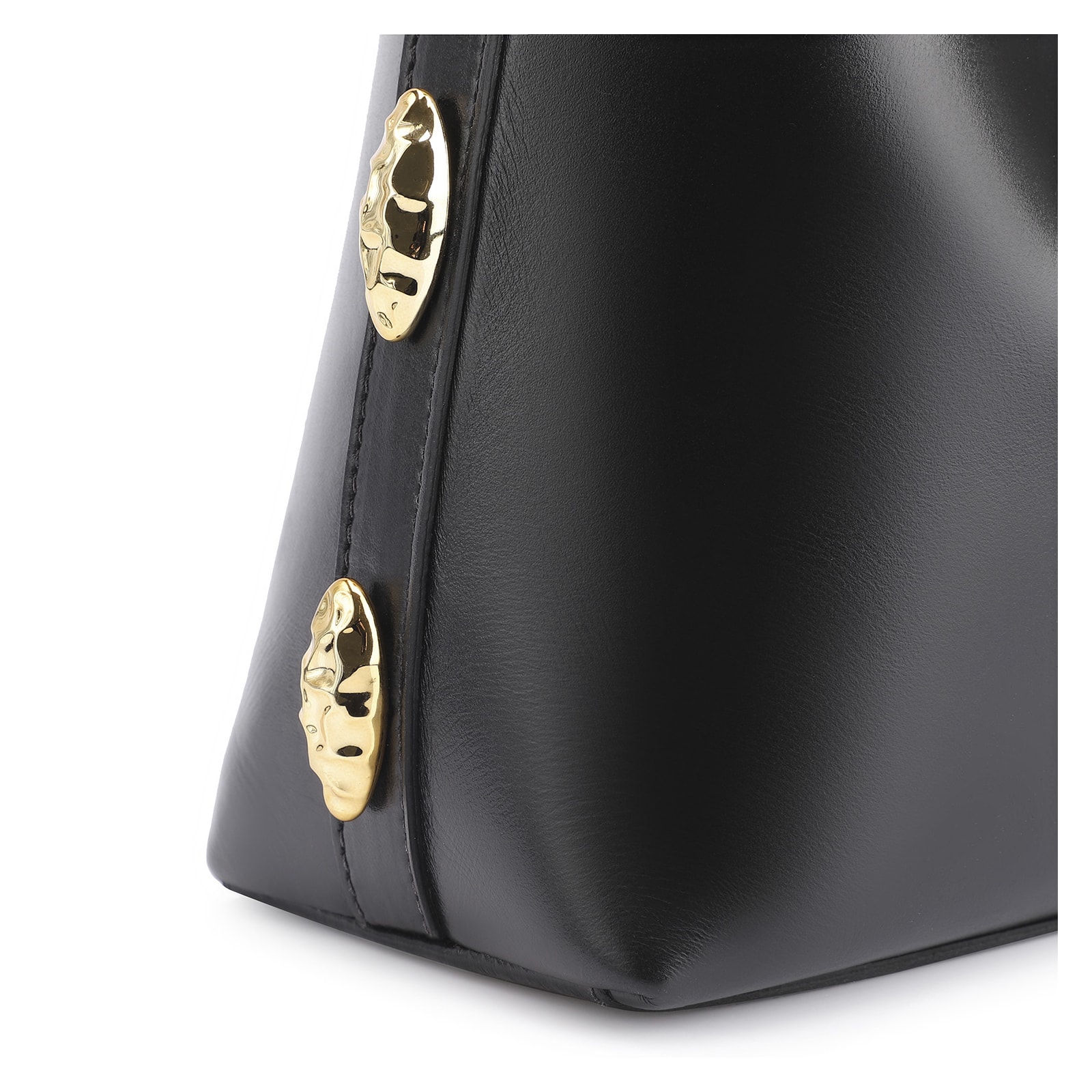 Bolsa Hobo Couro Preto