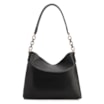 Bolsa Hobo Couro Preto - imagem 4