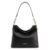 Bolsa Hobo Couro Preto - imagem 1