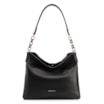 Bolsa Hobo Couro Preto - imagem 1
