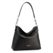 Bolsa Hobo Couro Preto - imagem 3