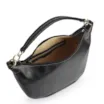 Bolsa Hobo Couro Preto - imagem 4