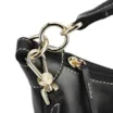 Bolsa Hobo Couro Preto - imagem 5