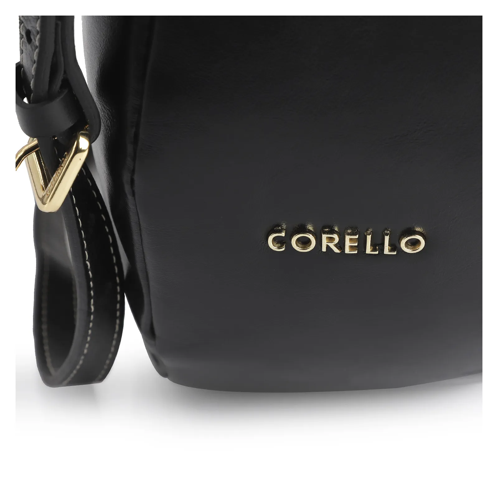 Bolsa Hobo Couro Preto