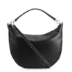 Bolsa Hobo Couro Preto - imagem 1